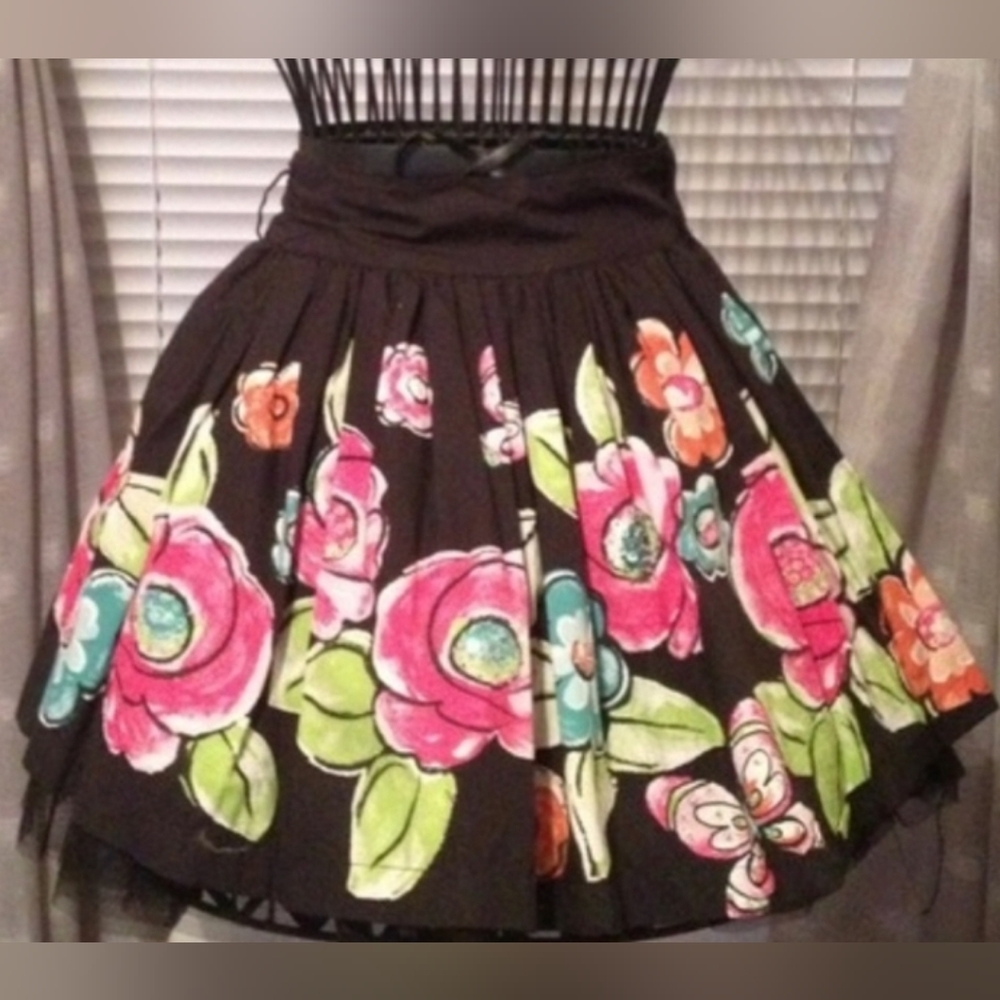 The Childrens Place Girls Size 12 Gorgeous Black Embellished Tulle Skirt - Picture 12 of 12
